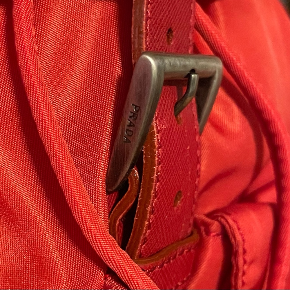 PRADA Red Backpack - Picture 4 of 13